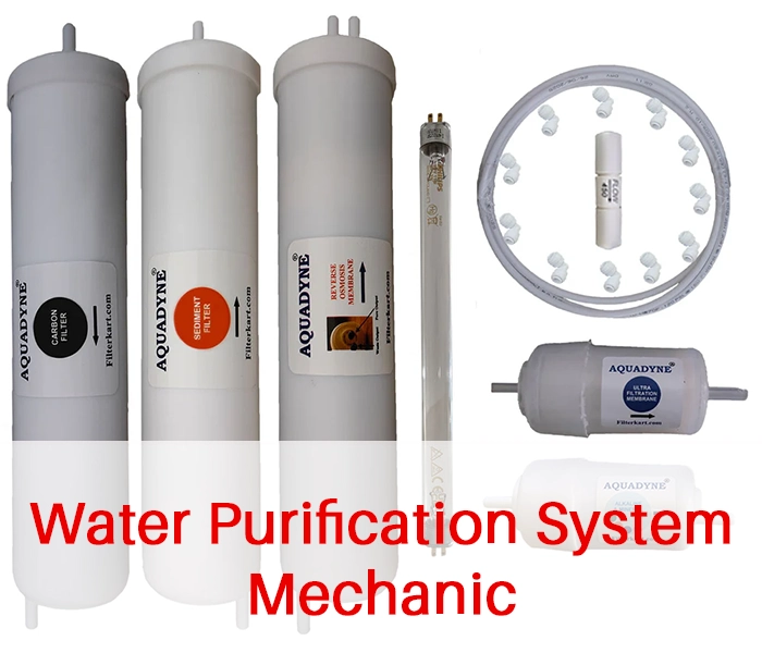 Water Purification System mechanic Mr. Subhas Makhal in Regent Park 1